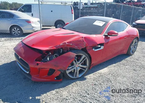 2016 Jaguar F-Type from USA, damaged, VIN SAJWA6AT4G8K32794